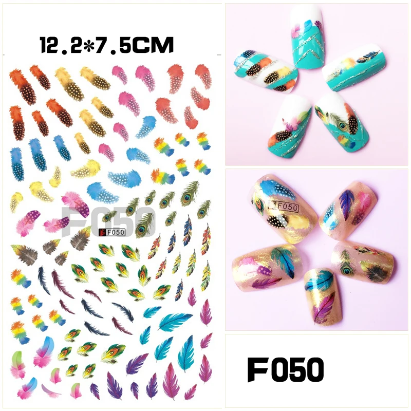 10PCS Color Feather Nail Art Sticker Bird Art Nail Art Sticker Nail Decoration Decal
10PCS Color Feather Nail Art Sticker Bird Art Nail Art Sticker Nail Decoration Decal