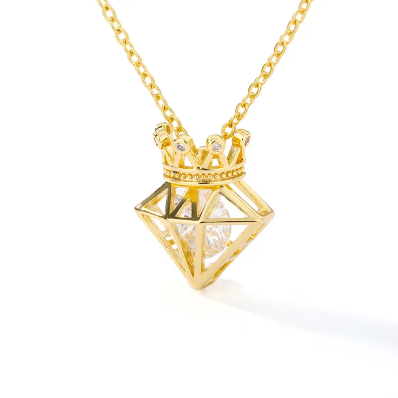 Rinhoo Stainless Steel Crown Cubic Zirconia Zircon Pendant Necklace For Women Hot Selling Choker Collares Necklace Jewelry Gifts
Rinhoo Stainless Steel Crown Cubic Zirconia Zircon Pendant Necklace For Women Hot Selling Choker Collares Necklace Jewelry Gifts