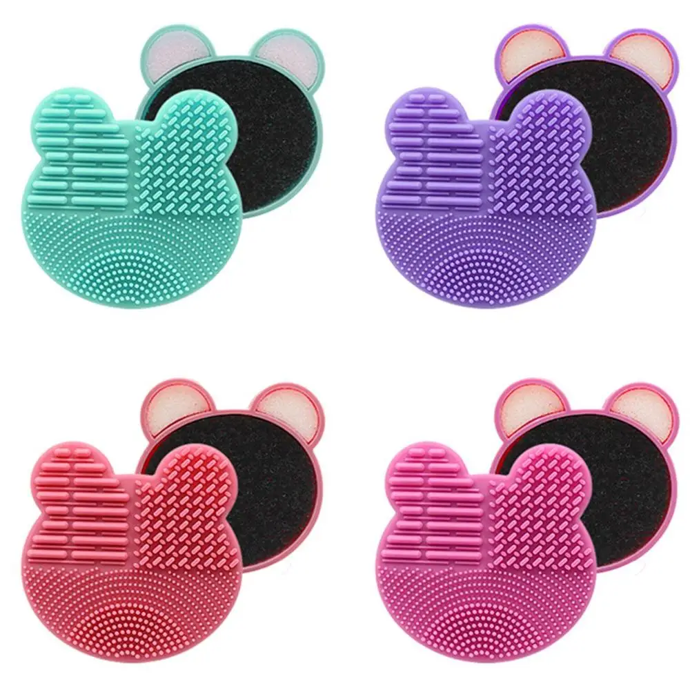 Foundation Makeup Brush Scrubber Board Make Up Washing Brush Gel Cleaning Mat Silicone Makeup Brush Cleaner Pad Scrubber Box
Foundation Makeup Brush Scrubber Board Make Up Washing Brush Gel Cleaning Mat Silicone Makeup Brush Cleaner Pad Scrubber Box