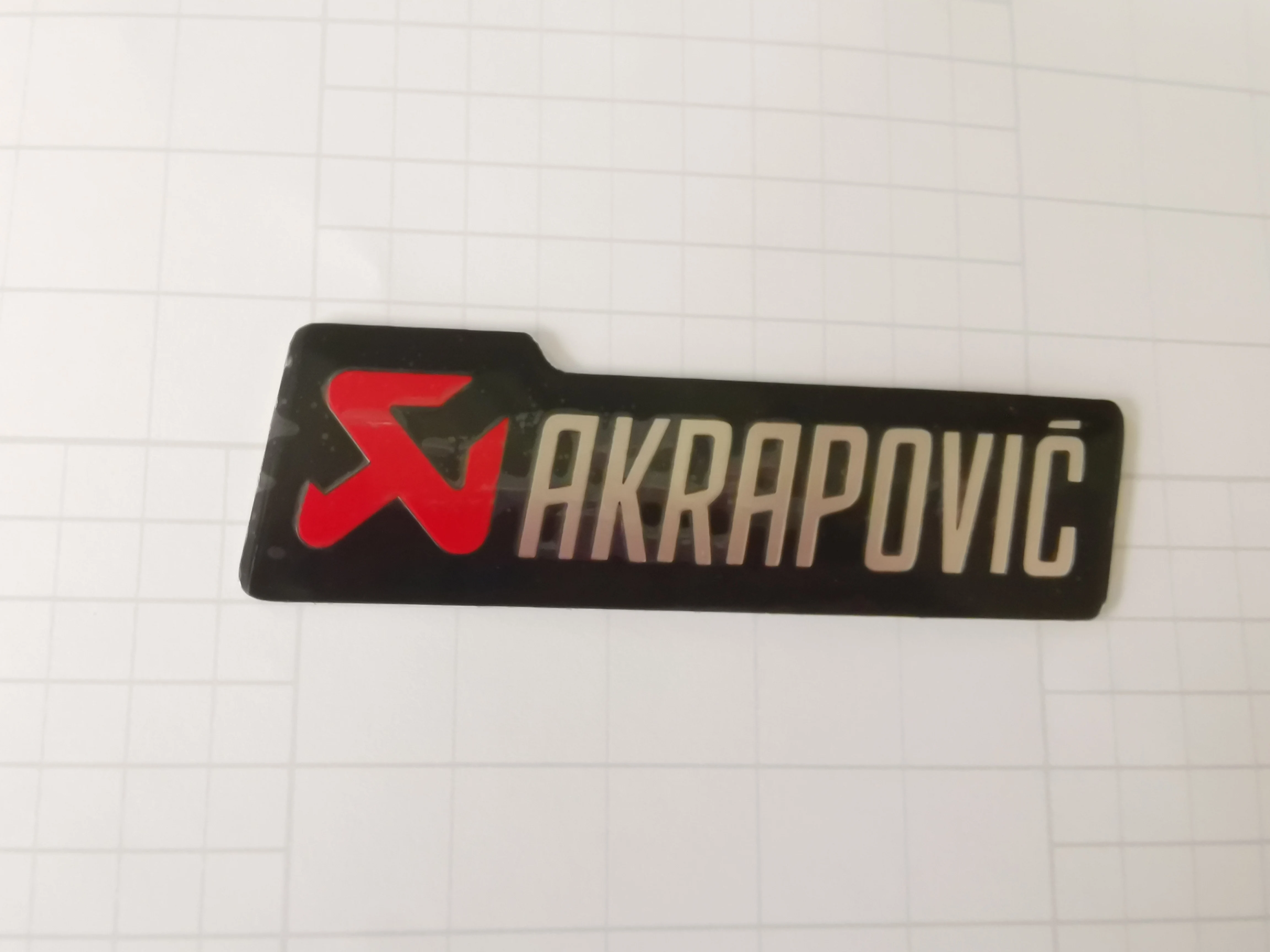 3D алюминиевая мотоциклетная наклейка для Akrapovic глушитель выхлопных газов