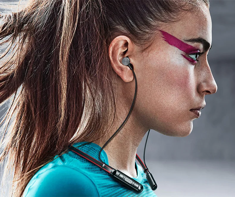 Wireless Bluetooth Neckband Headphones Hanging Neck Bluetooth Headphones Magnetic Overweight Bass Waterproof and Sweatproof
Wireless Bluetooth Neckband Headphones Hanging Neck Bluetooth Headphones Magnetic Overweight Bass Waterproof and Sweatproof