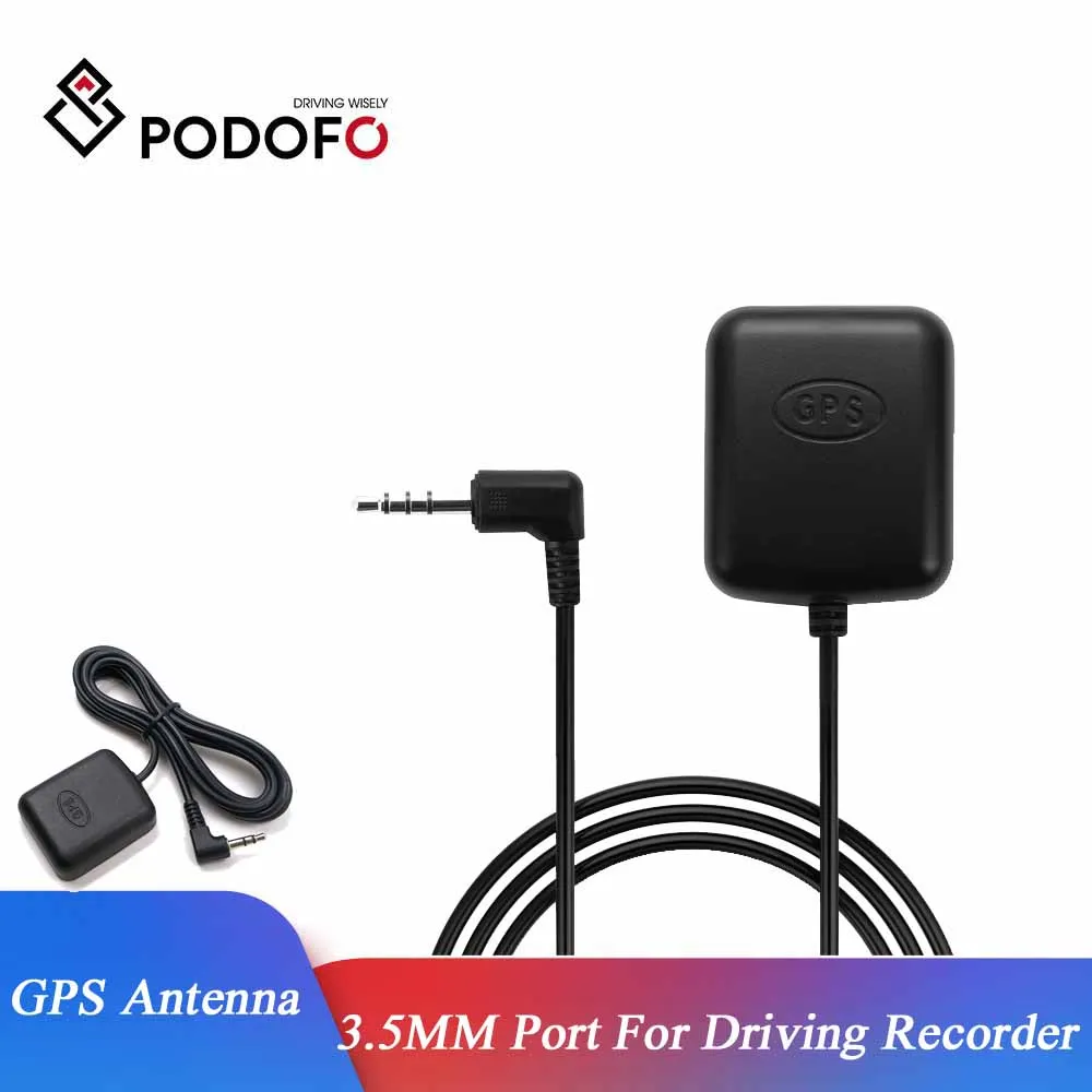 Фото Podofo Видеорегистраторы для автомобилей рекордер GPS антенна камеры приборной