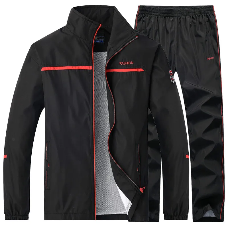 New Men's Sportswear Spring Autumn two piece set Sports Suit Jacket+Pant Sweatsuit Male basketball Tracksuit men Clothing
New Men's Sportswear Spring Autumn two piece set Sports Suit Jacket+Pant Sweatsuit Male basketball Tracksuit men Clothing