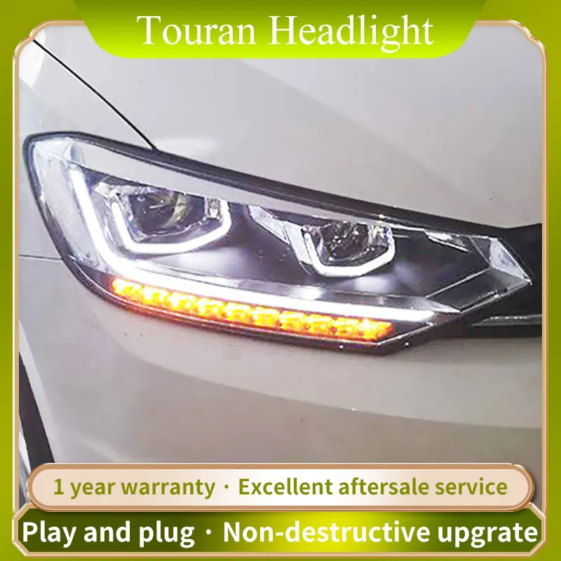 2016-2019 Year LED Front Light For Touran For VWAngeleyes Headlight LED DRL
2016-2019 Year LED Front Light For Touran For VWAngeleyes Headlight LED DRL
