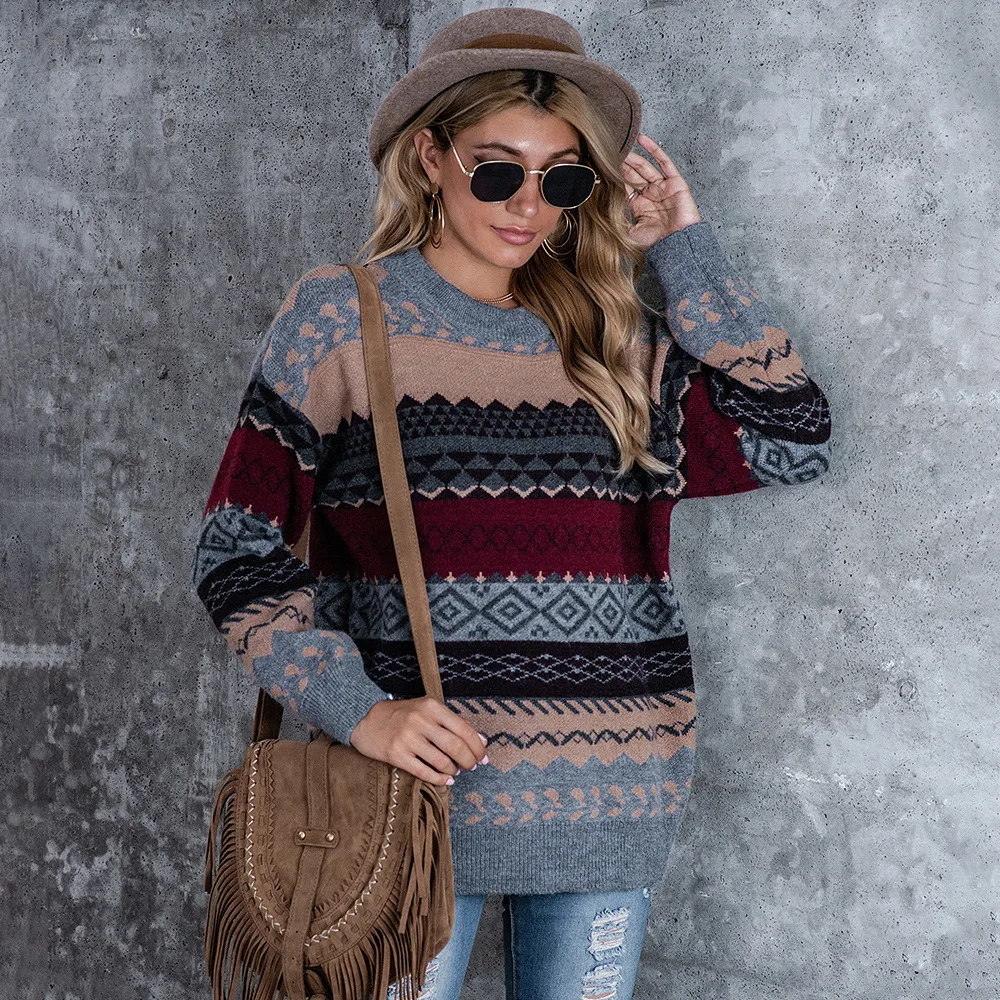 Women Sweater Winter Thick Pullover Sweaters Dress for Female Autumn Fall Pullovers Long Sleeve Street Style Casual 2021 Clothes
Women Sweater Winter Thick Pullover Sweaters Dress for Female Autumn Fall Pullovers Long Sleeve Street Style Casual 2021 Clothes