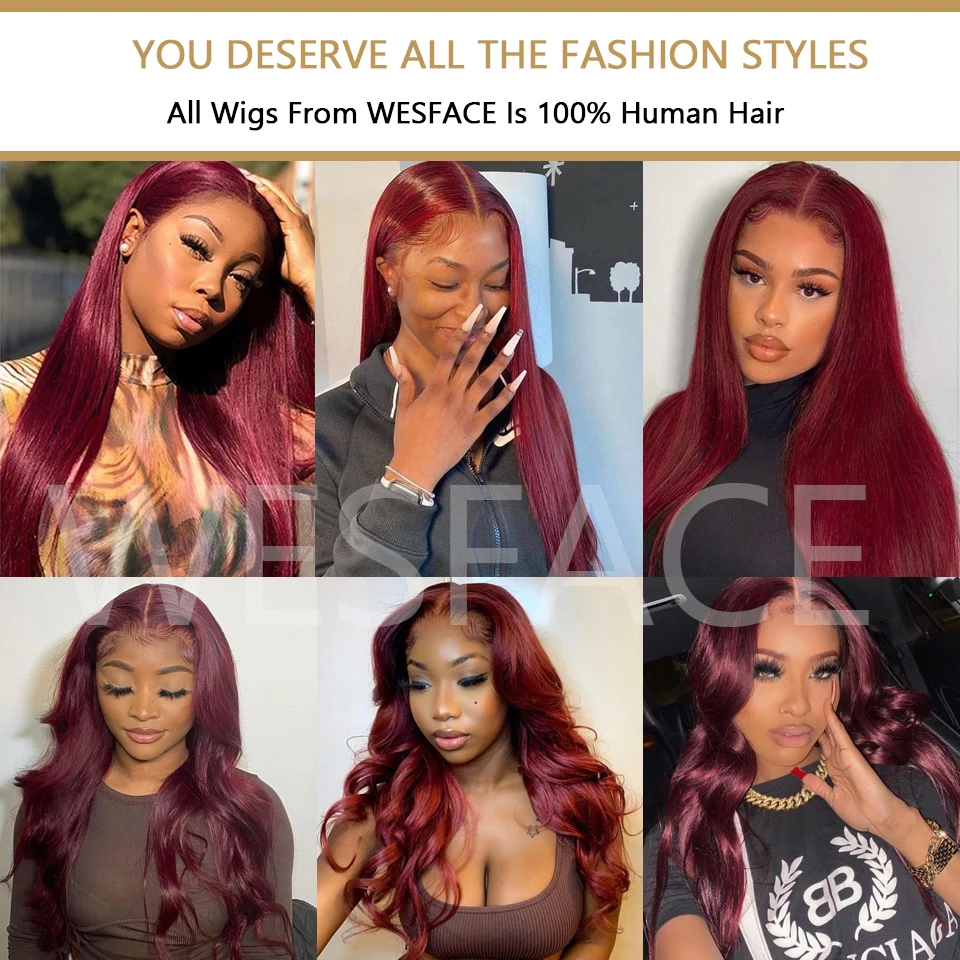 Burgundy 13x1Lace Front Human Hair Wigs 99J Straight Part Lace Wig For Women Pre Plucked 100% Remy Human Hair 
Burgundy 13x1Lace Front Human Hair Wigs 99J Straight Part Lace Wig For Women Pre Plucked 100% Remy Human Hair
