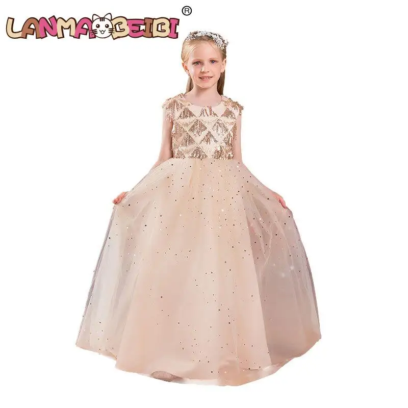 Kids Dress for Girls Autumn Girls wedding party princess dress Lace skirt Flower girl dress 4-11Y Children clothes
Kids Dress for Girls Autumn Girls wedding party princess dress Lace skirt Flower girl dress 4-11Y Children clothes