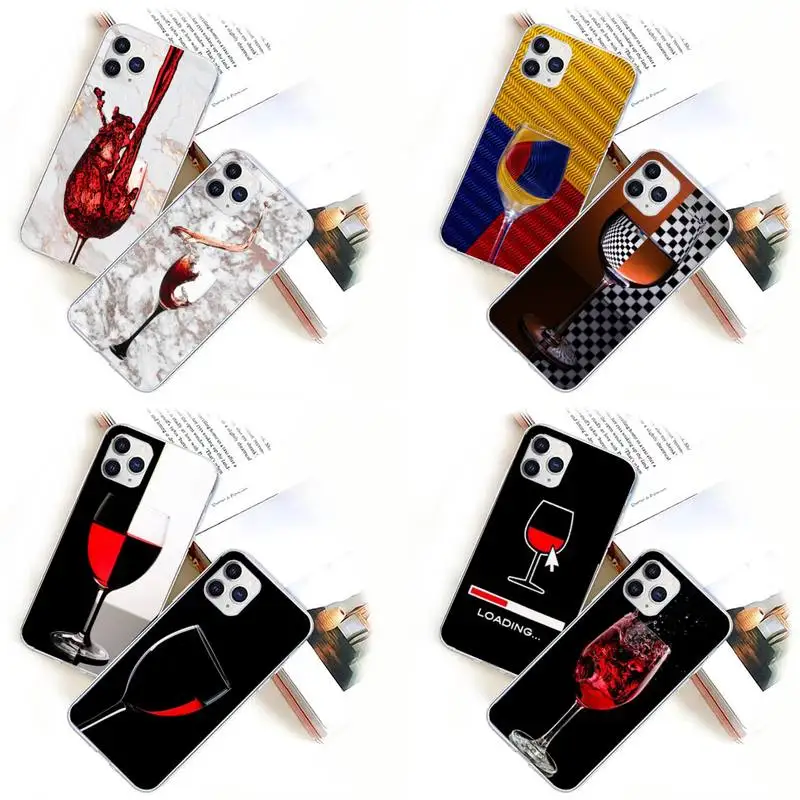 Wine Glass Phone Case for iPhone 11 12 13 mini pro XS MAX 8 7 6 6S Plus X 5S SE 2020 XR case
Wine Glass Phone Case for iPhone 11 12 13 mini pro XS MAX 8 7 6 6S Plus X 5S SE 2020 XR case