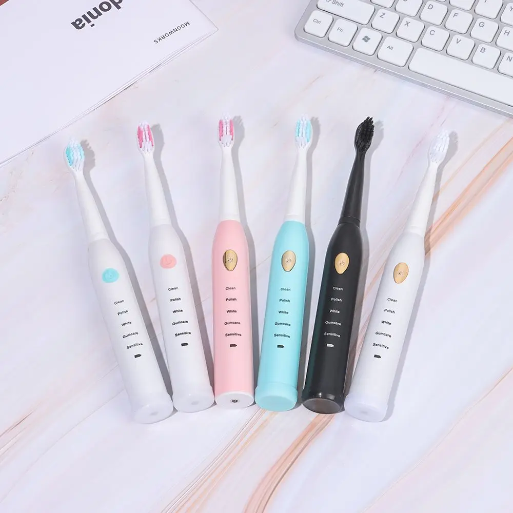 Heads Smart Time USB Rechargeable IPX7 Waterproof Sonic Toothbrushes Mouth Cleaning Timer Brush Electric Toothbrush
Heads Smart Time USB Rechargeable IPX7 Waterproof Sonic Toothbrushes Mouth Cleaning Timer Brush Electric Toothbrush
