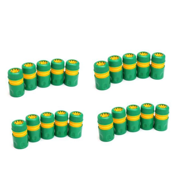 20 Piece Hose Garden Faucet Water Pipe Connector Quick Connect Adapter Accessories Watering 1/2 Inch
20 Piece Hose Garden Faucet Water Pipe Connector Quick Connect Adapter Accessories Watering 1/2 Inch