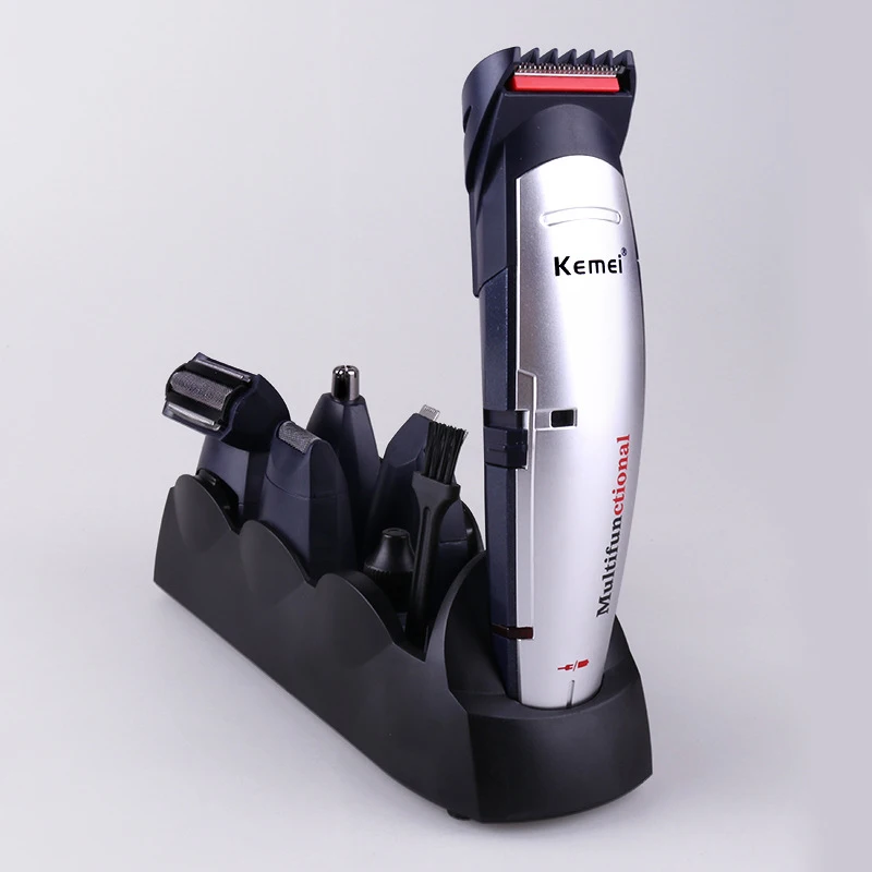 

Kemei KM-560 5 in 1 Rechargeable Shaver Hair Trimmer Rechargeable Nose Hair Clipper Haircut Cutting Machine EU Plug