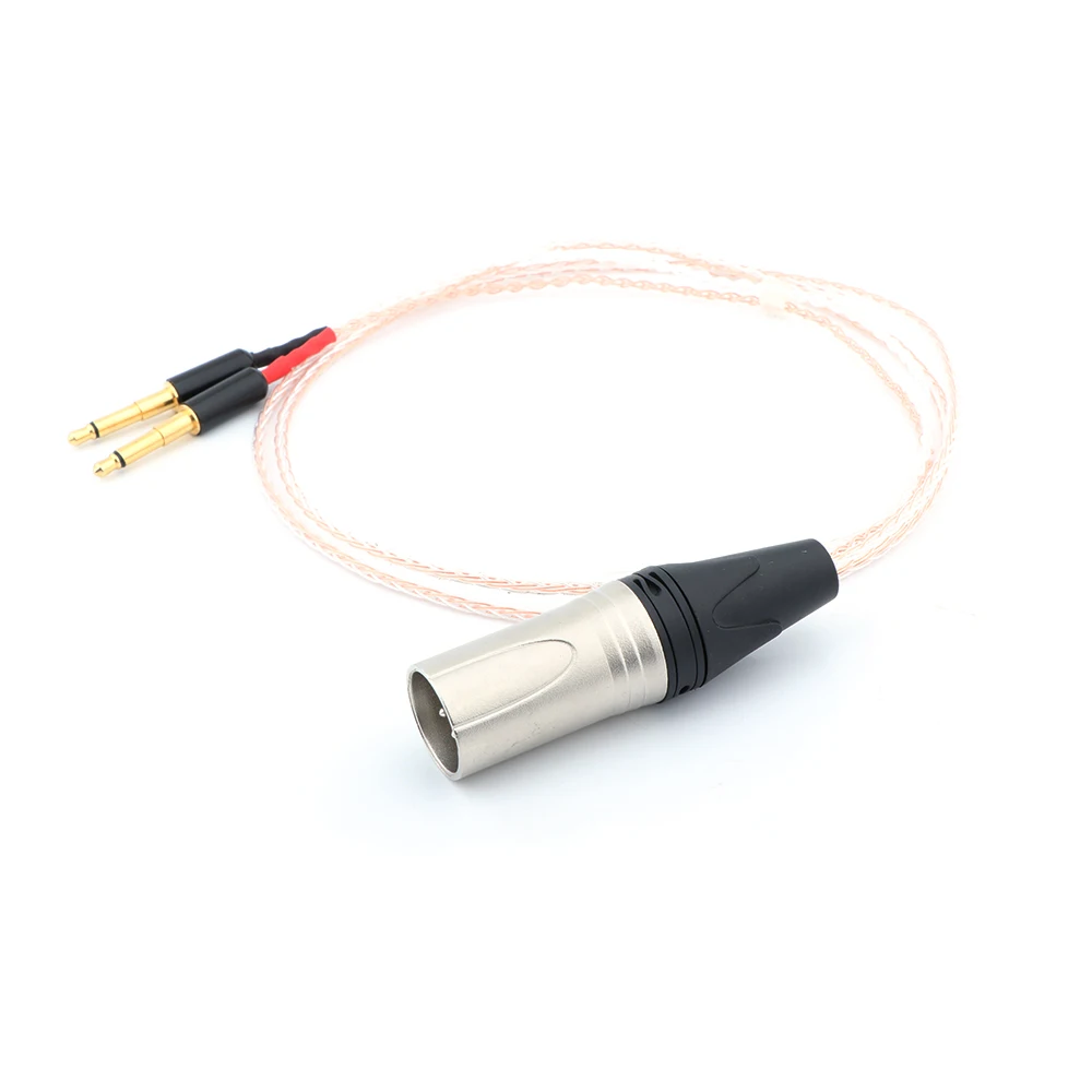 8cores Headphones Cable with 4pins XLR Male Plug For Audio Upgrade Cable For Meze 99 Classics/Focal Elear Headphones
8cores Headphones Cable with 4pins XLR Male Plug For Audio Upgrade Cable For Meze 99 Classics/Focal Elear Headphones