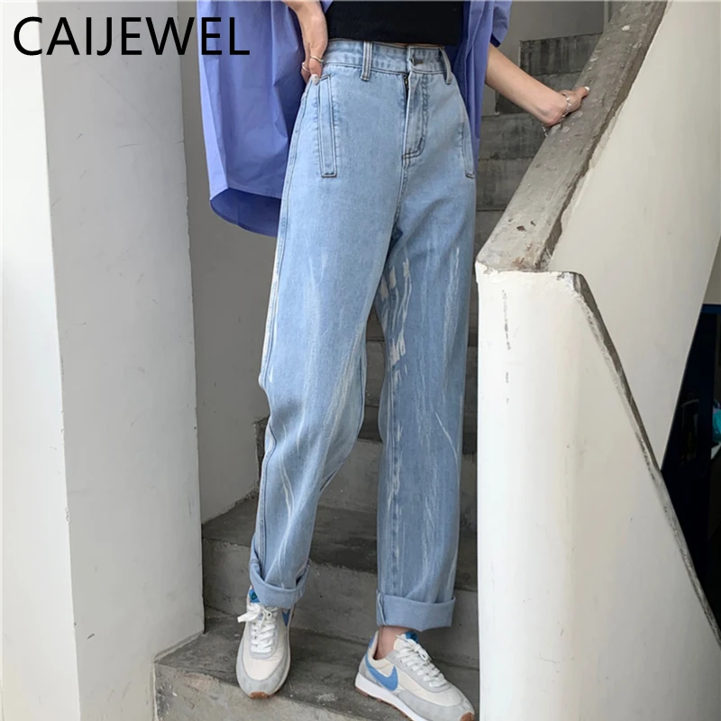 Women's Jeans Hip Hop Streetwear High Waist Trousers Leisure Baggy Vintage Femme Jeans Mom Straight Denim Pants Plus Size Pants
Women's Jeans Hip Hop Streetwear High Waist Trousers Leisure Baggy Vintage Femme Jeans Mom Straight Denim Pants Plus Size Pants