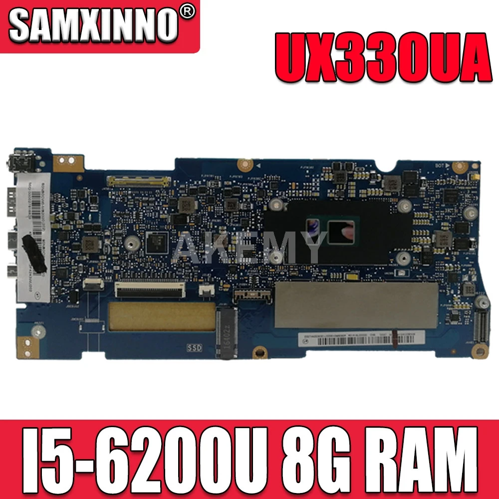 Материнская плата Akemy UX330UA 8G/I5-6200/6198U/AS 90NB0CW0-R00020 для ноутбуков ASUS UX330UA ux330hid UX330U U3000U, протестированная на 100%
Материнская плата Akemy UX330UA 8G/I5-6200/6198U/AS 90NB0CW0-R00020 для ноутбуков ASUS UX330UA ux330hid UX330U U3000U, протестированная на 100%