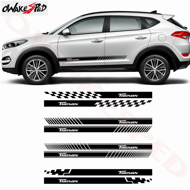 Racing Styling Car Body Decor Stickers Auto Side Skirt Vinyl Decal Sport Stripes For Hyundai Tucson 2010-2018 Night Edition
Racing Styling Car Body Decor Stickers Auto Side Skirt Vinyl Decal Sport Stripes For Hyundai Tucson 2010-2018 Night Edition