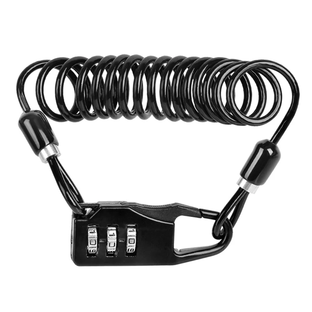Bicycle Zinc Alloy Cable Lock Digit Combination Password Anti Theft Strong Chain Portable Easy To Use Used To Lock Your Helmet
Bicycle Zinc Alloy Cable Lock Digit Combination Password Anti Theft Strong Chain Portable Easy To Use Used To Lock Your Helmet