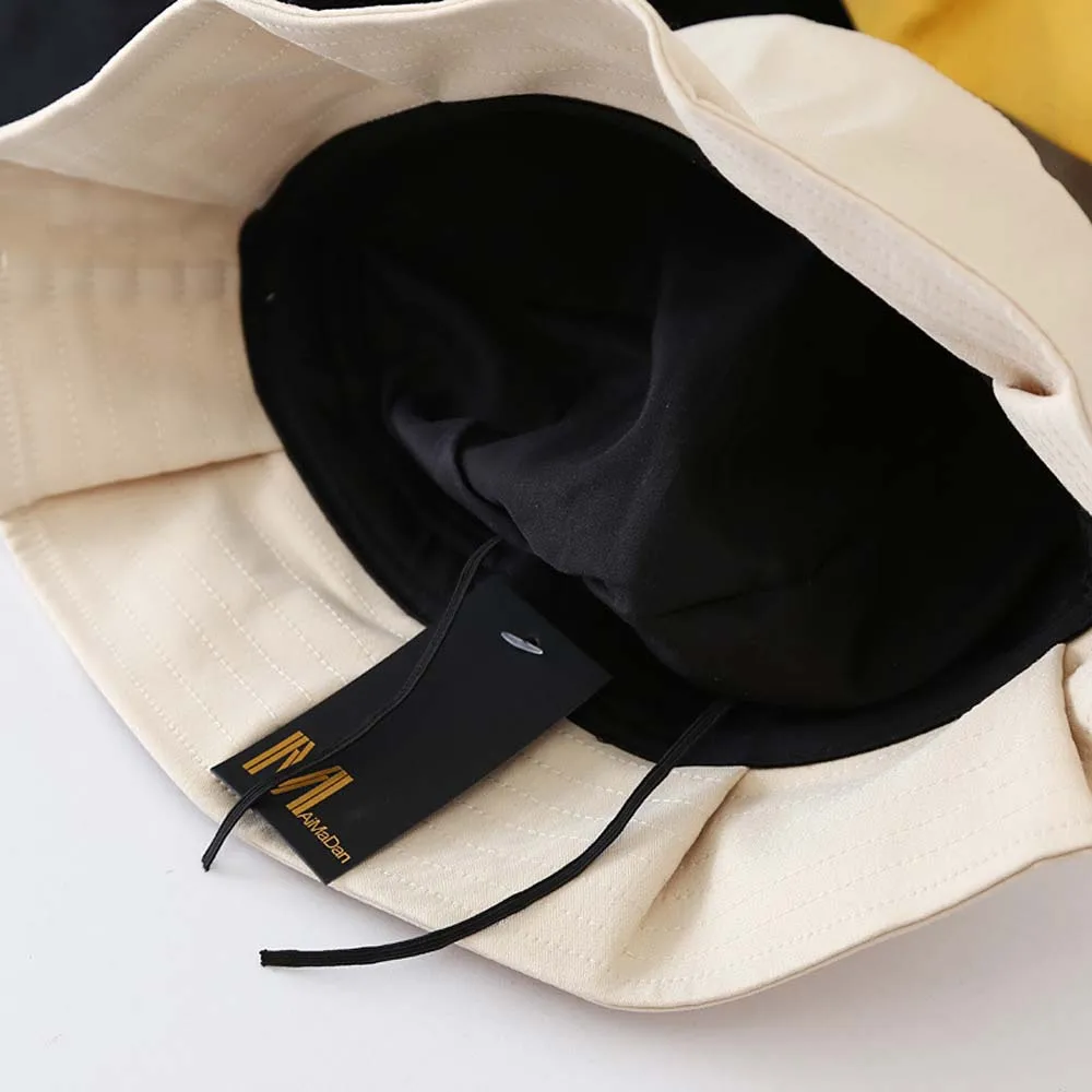 Fashion Solid Color Women Panama Hat Spring Summer Simple Cotton Fisherman Hat Hip Hop Casual Sunscreen Flat Bucket Folds Hat
Fashion Solid Color Women Panama Hat Spring Summer Simple Cotton Fisherman Hat Hip Hop Casual Sunscreen Flat Bucket Folds Hat