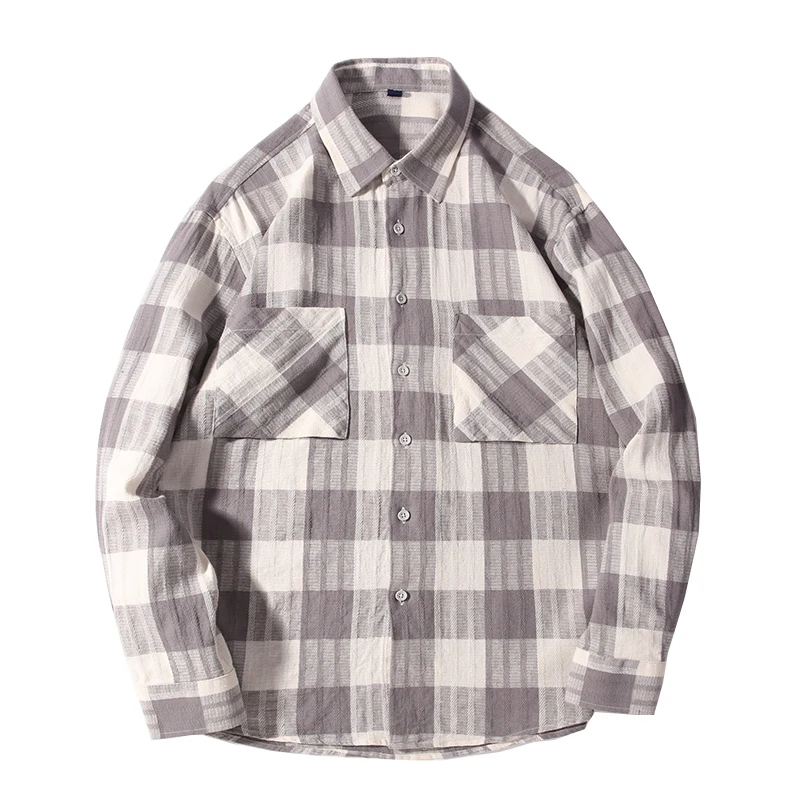 2021 New Linen Man Cotton Shirts Long Sleeve Plaid Fashionable Breathable Slim Fit Blouse
2021 New Linen Man Cotton Shirts Long Sleeve Plaid Fashionable Breathable Slim Fit Blouse