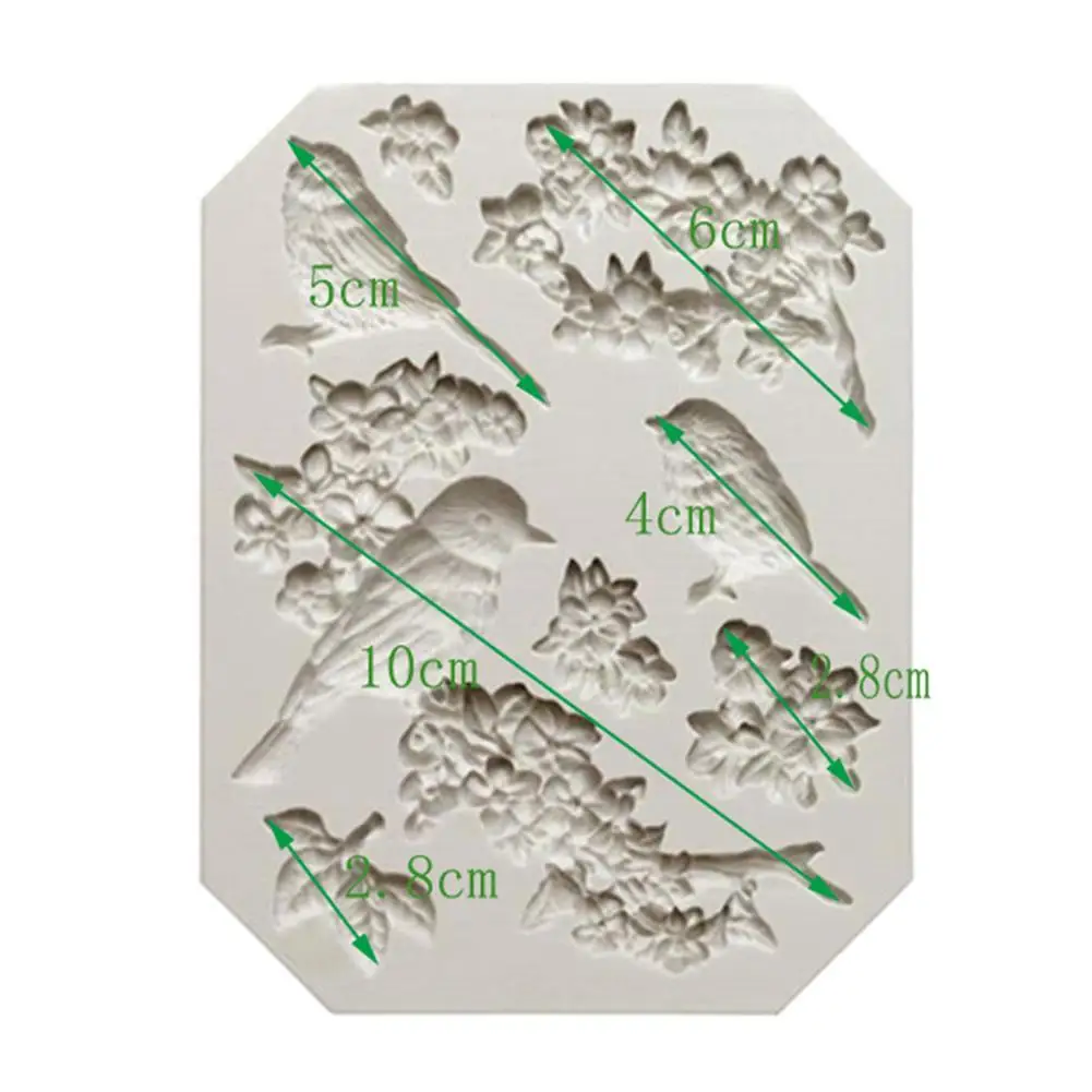 Aouke Silica Gel Bird Mold DIY Cake Baking Decorating Fudge Cake Baking Mold Chocolate Mold Magpie Bird Silicone Mold
Aouke Silica Gel Bird Mold DIY Cake Baking Decorating Fudge Cake Baking Mold Chocolate Mold Magpie Bird Silicone Mold