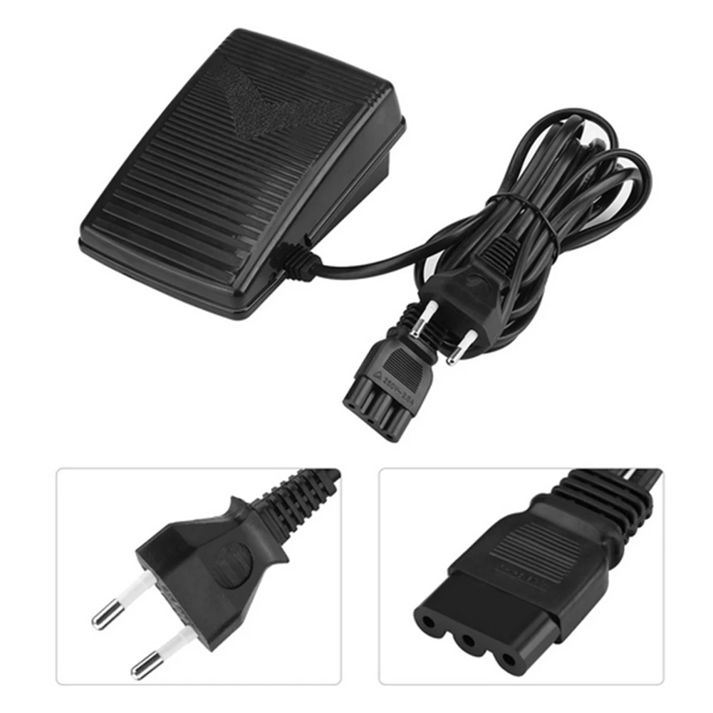 200-240V Sewing Machine Pedal Replacement Stepless Variable Speed Foot Controller with Power Cord Foot Control Pedal EU Plug
200-240V Sewing Machine Pedal Replacement Stepless Variable Speed Foot Controller with Power Cord Foot Control Pedal EU Plug