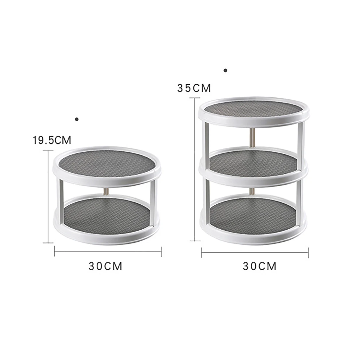 2/3 Layers ABSF Spice Rack Stainless Steel Organizer Tray 360 Degree Turntable Rotating Stand For Dining Table Kitchen Counters
2/3 Layers ABSF Spice Rack Stainless Steel Organizer Tray 360 Degree Turntable Rotating Stand For Dining Table Kitchen Counters