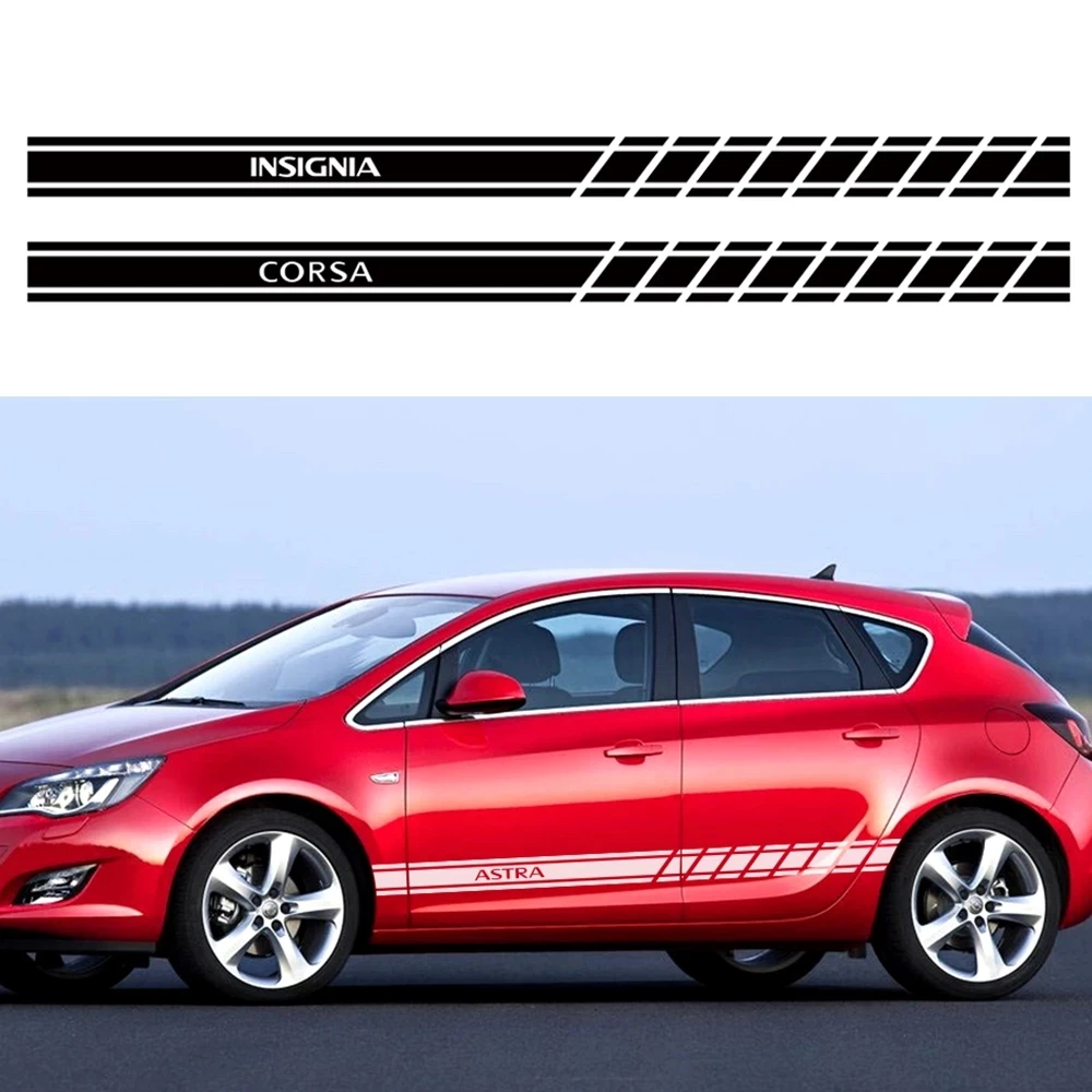 Car Body Door Side Skirt Stripes Sticker For Opel OPC Astra J H G K Insignia Corsa D B E Mokka Vectra B Auto Accessories product
Car Body Door Side Skirt Stripes Sticker For Opel OPC Astra J H G K Insignia Corsa D B E Mokka Vectra B Auto Accessories product