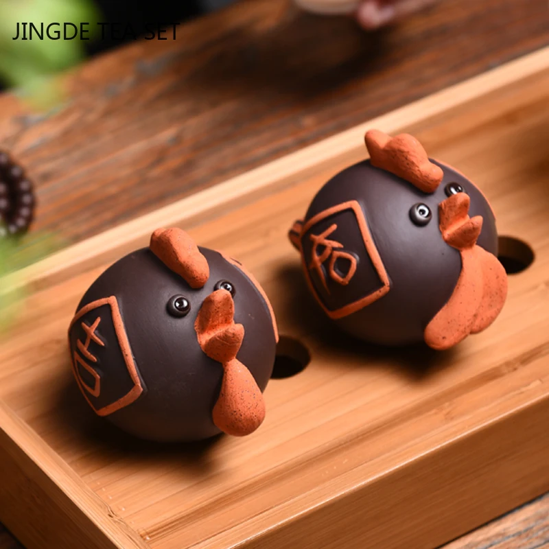 2PC Creative Purple Clay Tea Pets Chick Model Sculpture Ornaments Home Flower Pot Decor Decoration Handmade Tea table Accessory
2PC Creative Purple Clay Tea Pets Chick Model Sculpture Ornaments Home Flower Pot Decor Decoration Handmade Tea table Accessory