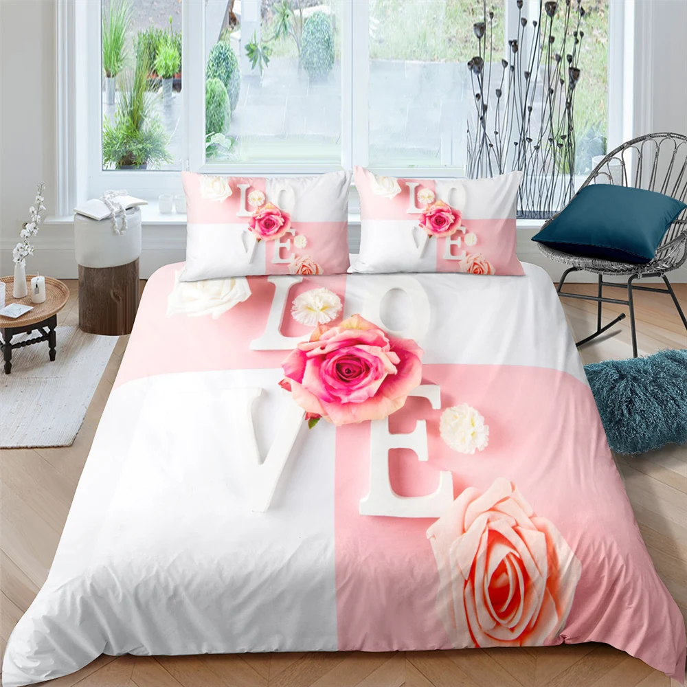 Роза цветок постельные принадлежности постельное белье 3d печатных постельное белье набор домашнего текстиля, стеганое одеяло, размеры: ком...
Роза цветок постельные принадлежности постельное белье 3d печатных постельное белье набор домашнего текстиля, стеганое одеяло, размеры: ком...