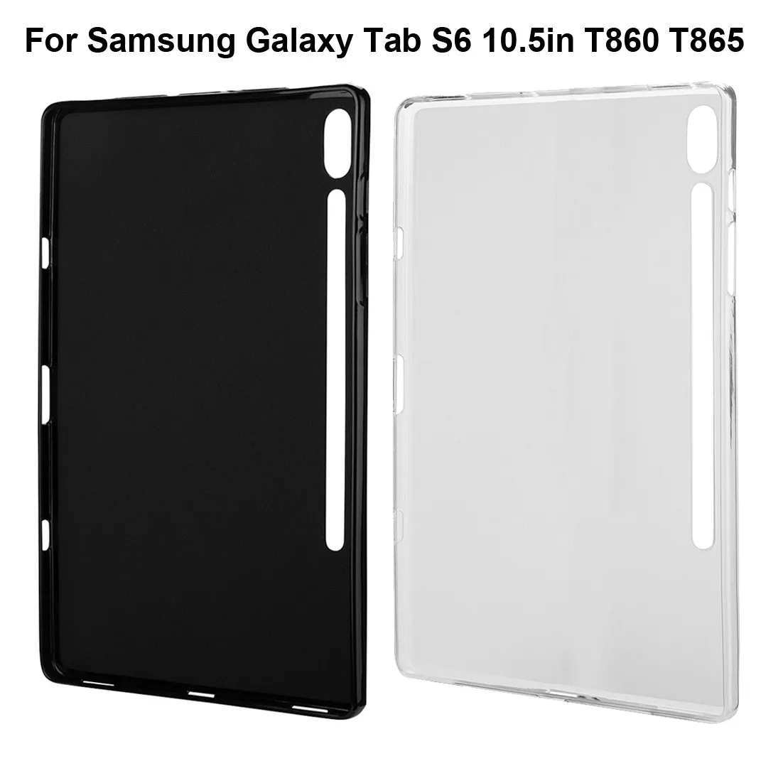 Ouhaobin чехол для планшета samsung Galaxy Tab S6 10.5in T860 T865 мягкий прозрачный ТПУ ударопрочный