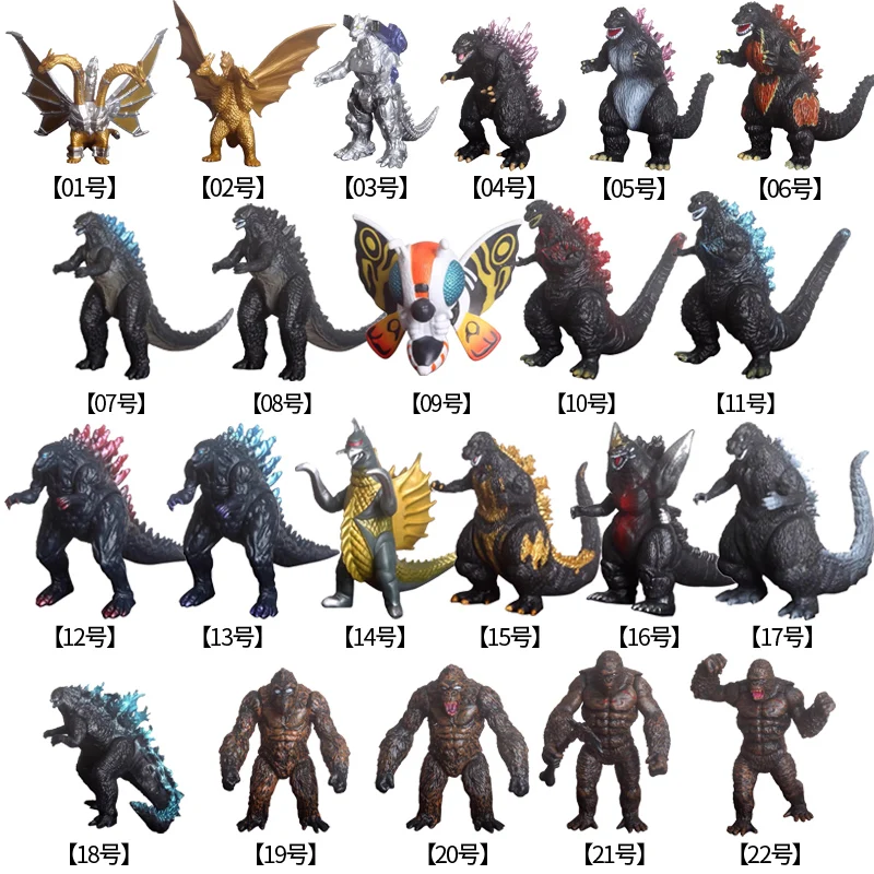 Trumpet Burning Godzila Toho King Ghidorah Movie Toy Hand-made Model Soft Glue Monster King Mechanical Doll
Trumpet Burning Godzila Toho King Ghidorah Movie Toy Hand-made Model Soft Glue Monster King Mechanical Doll