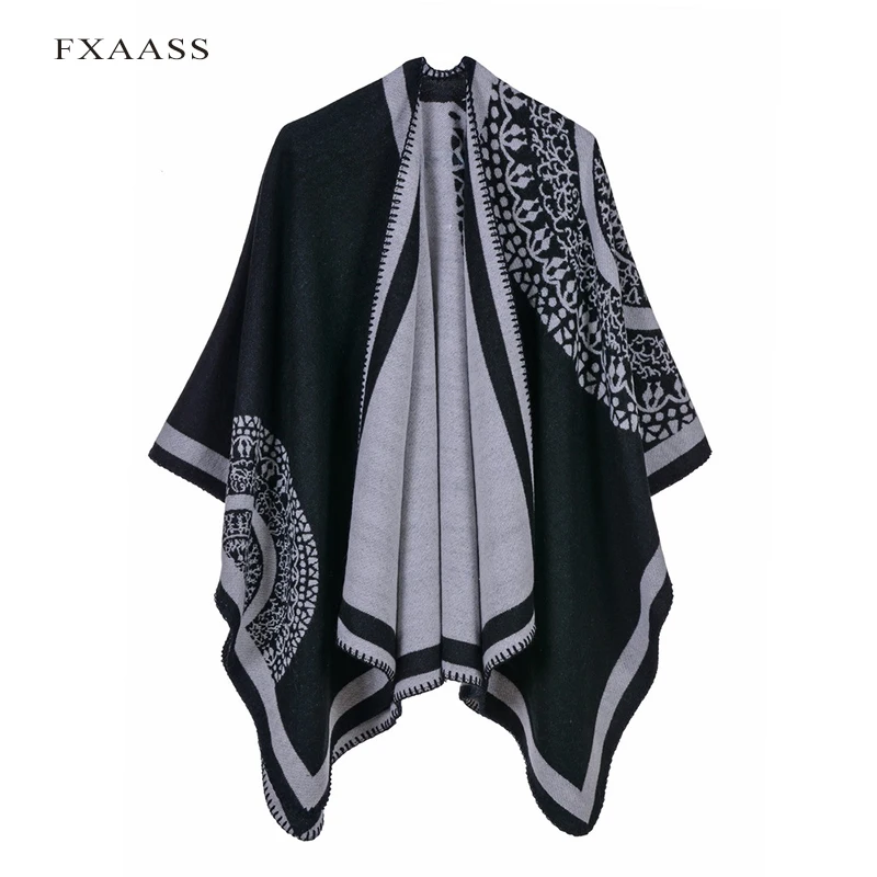 FXAASS New Autumn Winter Shawl Fashion Poncho Women Cashmere Scarf for Lady Luxury Blanket Warm Pashmina British Style Cape
FXAASS New Autumn Winter Shawl Fashion Poncho Women Cashmere Scarf for Lady Luxury Blanket Warm Pashmina British Style Cape