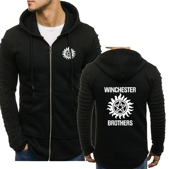 Hoodies mens for winchester brothers Print Casual Fashion Sports Solid Spring Autumn Long-sleeved Cardigan Men Hoodie sweatshir
Hoodies mens for winchester brothers Print Casual Fashion Sports Solid Spring Autumn Long-sleeved Cardigan Men Hoodie sweatshir