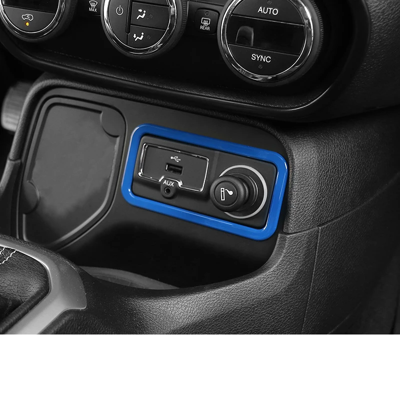 Lsrtw2017 Aluminum Alloy Car USB Socket Panel Cigarette Light Frame Trims for Jeep Renegade 2016 2017 2018 2019 auto parts
Lsrtw2017 Aluminum Alloy Car USB Socket Panel Cigarette Light Frame Trims for Jeep Renegade 2016 2017 2018 2019 auto parts