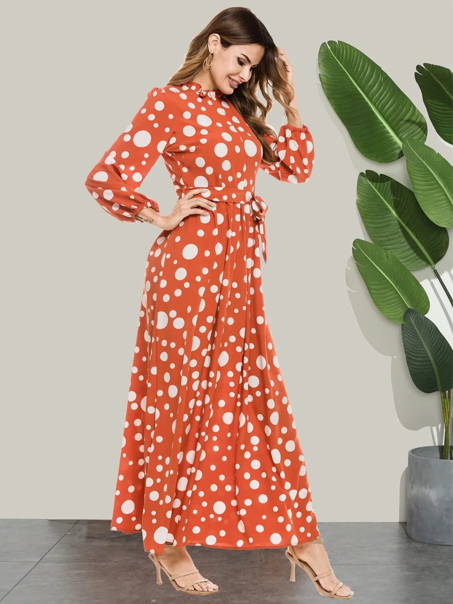 Moroccan Kaftan Muslim Women Dress Long Sleeve A-line Abaya Boho Vestidos Eid Ramadan Islamic Clothing Print Plus Size Robe
Moroccan Kaftan Muslim Women Dress Long Sleeve A-line Abaya Boho Vestidos Eid Ramadan Islamic Clothing Print Plus Size Robe