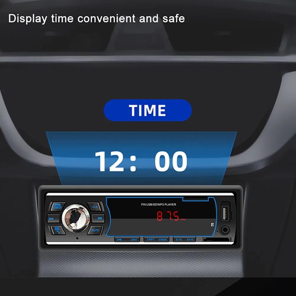 12V 1 DIN Car Radio Stereo FM Aux Input USB Car MP3 Multimedia Auto Radio Player
12V 1 DIN Car Radio Stereo FM Aux Input USB Car MP3 Multimedia Auto Radio Player