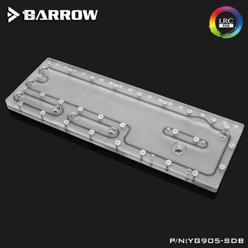

Barrow Waterway Boards for In Win 905 Case, for Intel CPU Water Block & Single GPU Building RGB 5V 3PIN Waterway YG905-SDB