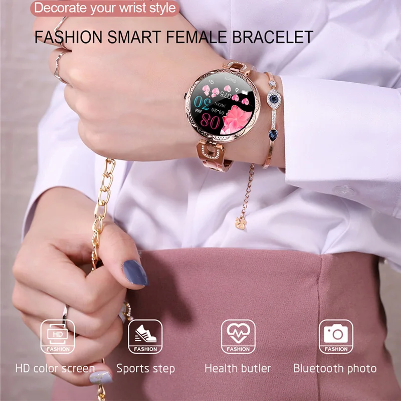 2019 New Women Safety Period Dress Smartwatch Blood Pressure Call Reminder Heart Rate Smart Watch For iphone Huawei Samsung
2019 New Women Safety Period Dress Smartwatch Blood Pressure Call Reminder Heart Rate Smart Watch For iphone Huawei Samsung