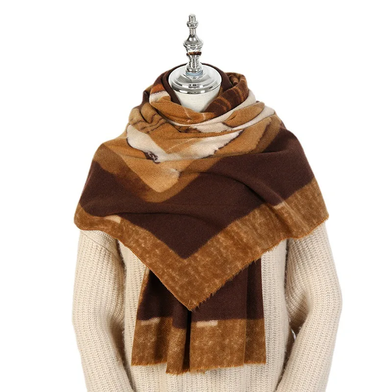 Ladies Scarf Imitation Cashmere Long Scarf Autumn and Winter Warm Scarf Travel Shawl Blanket Decorative Towel
Ladies Scarf Imitation Cashmere Long Scarf Autumn and Winter Warm Scarf Travel Shawl Blanket Decorative Towel