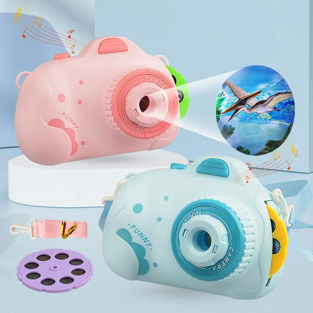 

Projection Lighting Story Dinosaur And Sea World Flashlight 24 Patterns Slide Torch Projector Early Educational Learning Toy