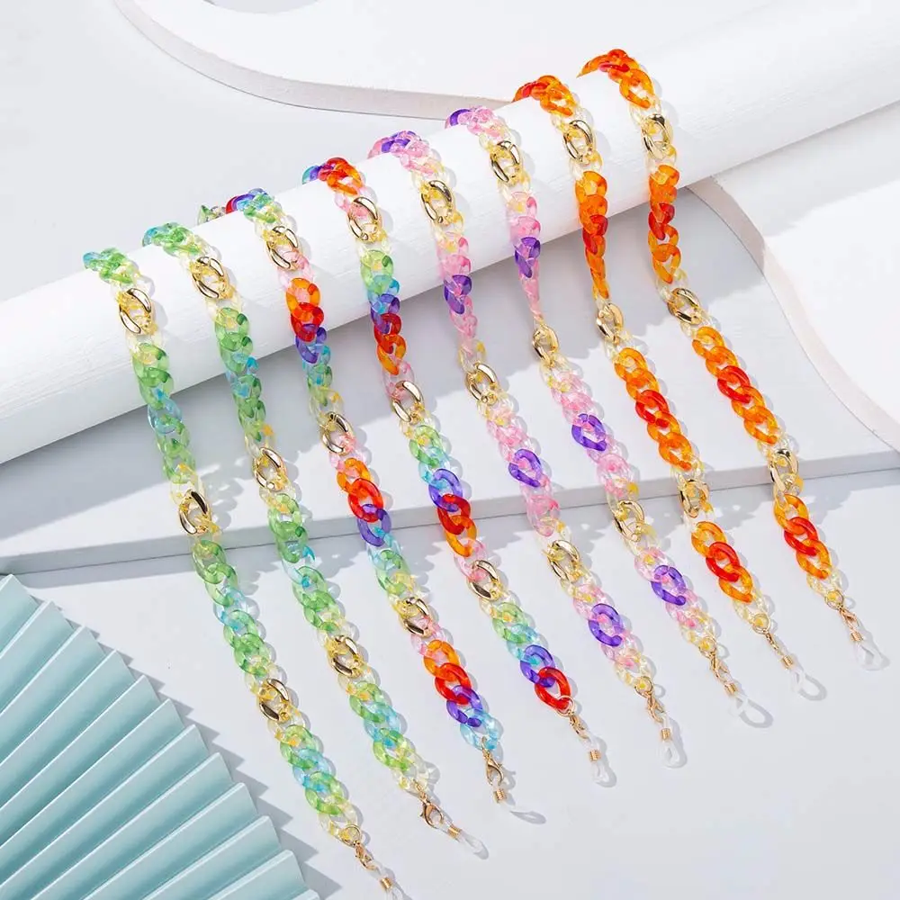 Lanyard Acrylic Sunglasses Chain for Women Anti-slip Reading Glasses Strap Neck Chain Holder Eyewear Cords Accessories 
Lanyard Acrylic Sunglasses Chain for Women Anti-slip Reading Glasses Strap Neck Chain Holder Eyewear Cords Accessories