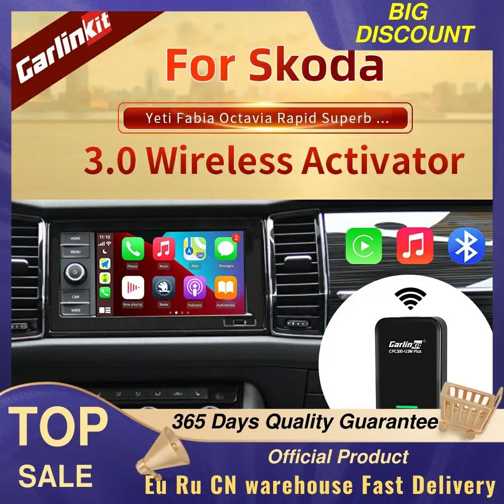 Carlinkit3.0 2021 New Accessories Car Wireless Carplay Activator For SKODA Octavia Superb Wired To Wireless Plug And Play IOS 14
Carlinkit3.0 2021 New Accessories Car Wireless Carplay Activator For SKODA Octavia Superb Wired To Wireless Plug And Play IOS 14