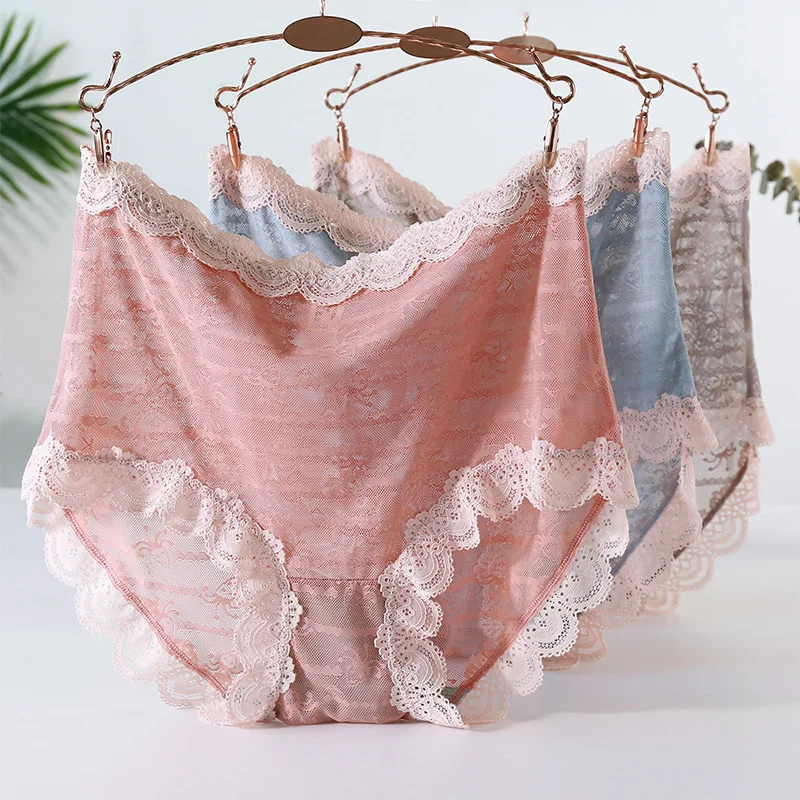 Plus Size 100KG Seamless Women Hollow Out Mesh Panties Underwear Breathable Lace Elastic Briefs High Rise Female Panty Lingerie
Plus Size 100KG Seamless Women Hollow Out Mesh Panties Underwear Breathable Lace Elastic Briefs High Rise Female Panty Lingerie