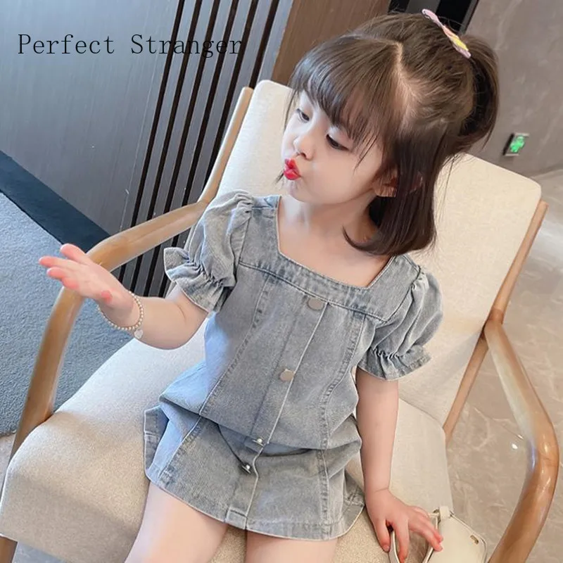 2021 Summer New Arrival Leisure Hot Sale Puff Sleeve Jean Cotton Baby girl dress Kids Clothes
2021 Summer New Arrival Leisure Hot Sale Puff Sleeve Jean Cotton Baby girl dress Kids Clothes