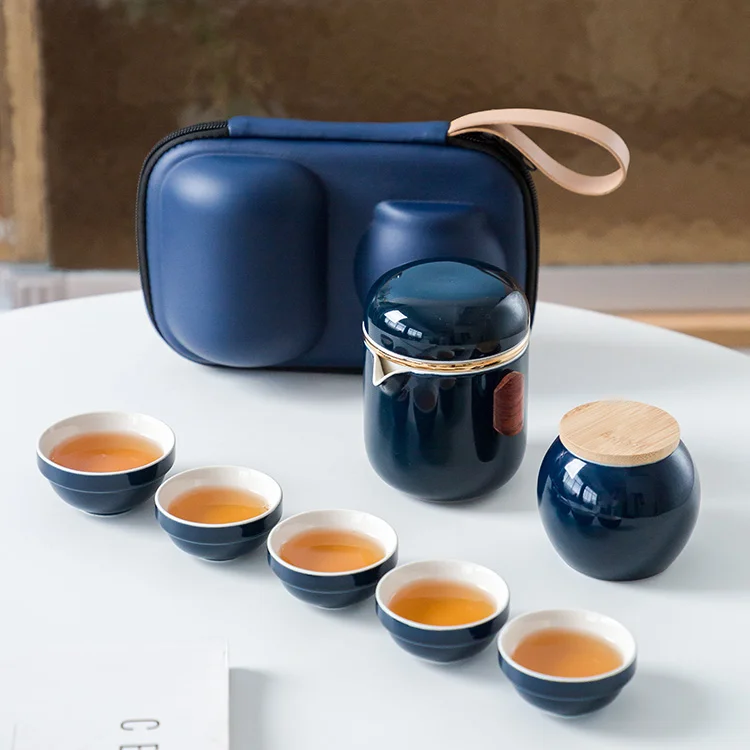 Portable Travel Tea Set Kungfu Porcelain Handmade Teapot Teacup Tea Set Storage Luxury Jogo De Cha Teaware Sets DI50SC
Portable Travel Tea Set Kungfu Porcelain Handmade Teapot Teacup Tea Set Storage Luxury Jogo De Cha Teaware Sets DI50SC