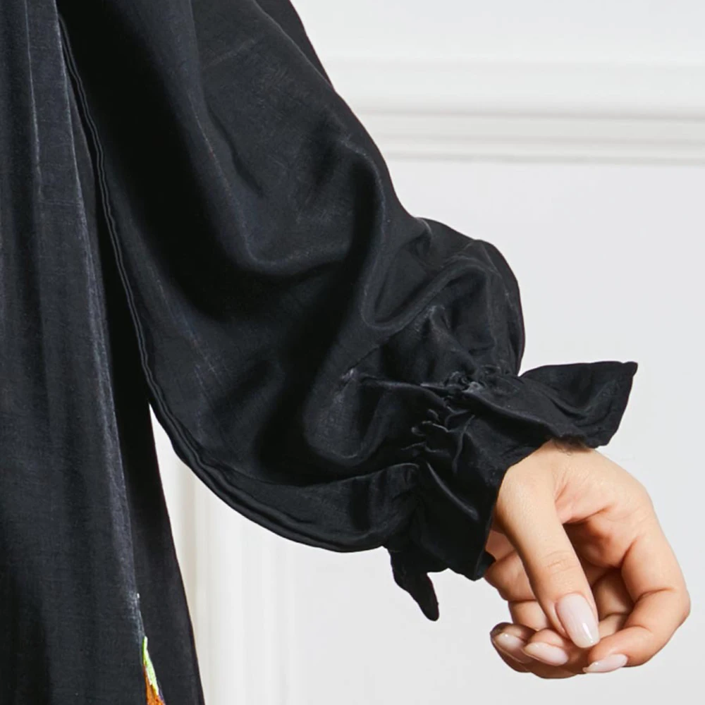 Ramadan Prayer Muslim Dresses Women Eid Mubarak Abaya Dubai Turkey Arabic Islam Clothing Vestidos Robes Longue Moroccan Kaftan
Ramadan Prayer Muslim Dresses Women Eid Mubarak Abaya Dubai Turkey Arabic Islam Clothing Vestidos Robes Longue Moroccan Kaftan