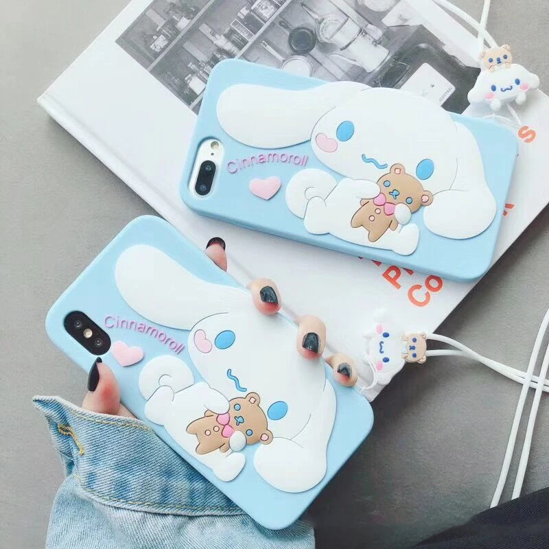 Модный мягкий силиконовый чехол Sanrio Cinnamoroll для Iphone12Pro Max 11 Xr 7 Plus
Модный мягкий силиконовый чехол Sanrio Cinnamoroll для Iphone12Pro Max 11 Xr 7 Plus