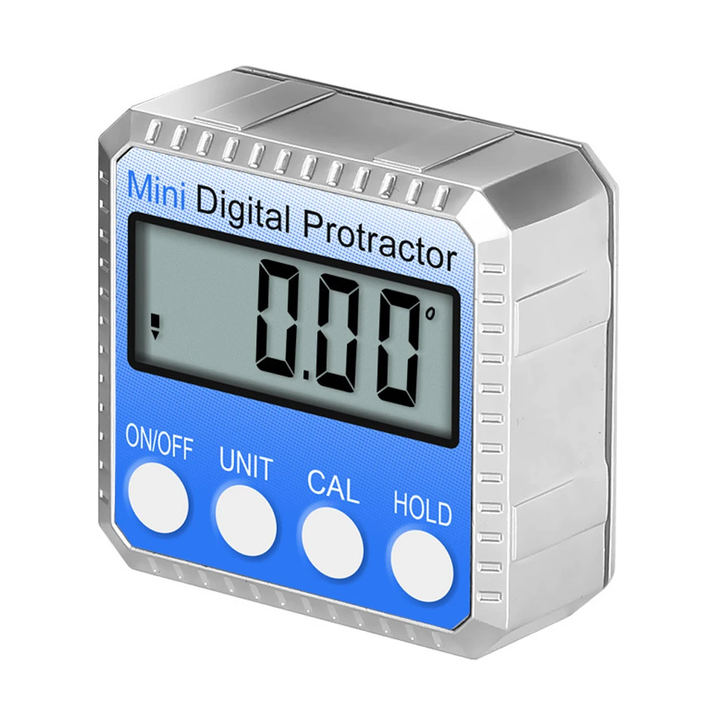Digital Angle Gauge Finder Blue Electronic Level 360° Bevel Miter Inclinometer Measuring Tool with LCD Bevel Box Test Repair
Digital Angle Gauge Finder Blue Electronic Level 360° Bevel Miter Inclinometer Measuring Tool with LCD Bevel Box Test Repair