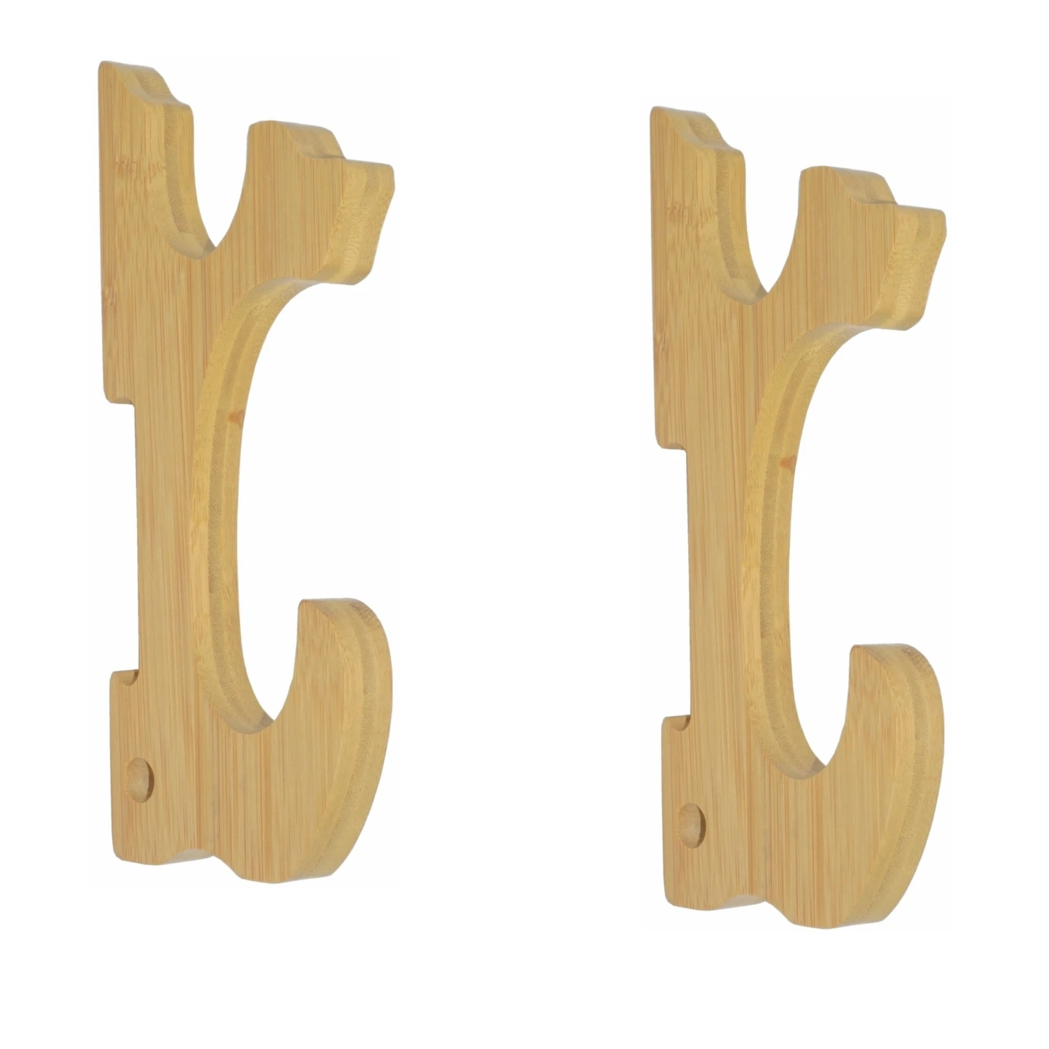 2/Set Bamboo Sword Display Rack Wood Finish Sword Hook Wall Mount Samurai Sword Hanger 2-Tier for Katana Wakizashi Tanto Genji
2/Set Bamboo Sword Display Rack Wood Finish Sword Hook Wall Mount Samurai Sword Hanger 2-Tier for Katana Wakizashi Tanto Genji