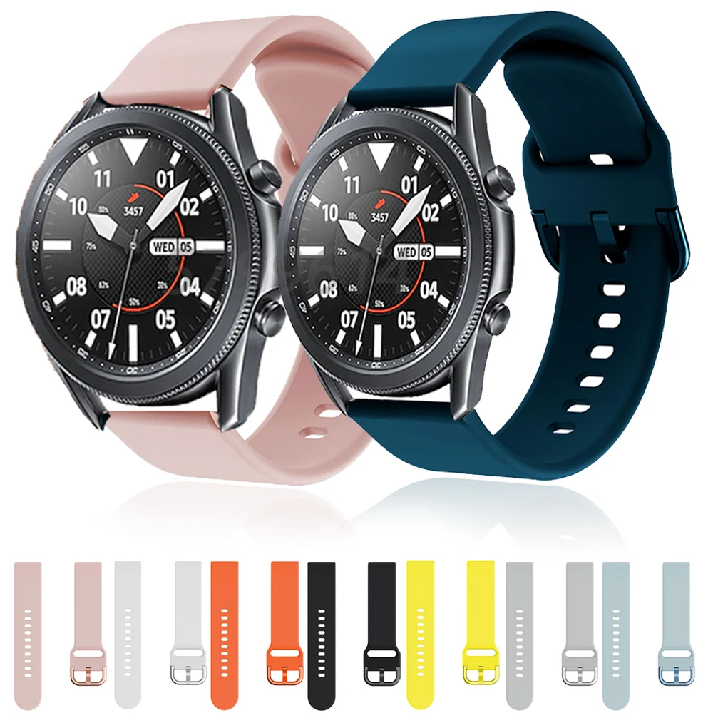 Hot Replacement wrist Strap For Samsung Galaxy Watch 42mm 46mm 3 41 45mm Soft Silicone Bracelet watchBand Wriststrap Accessories
Hot Replacement wrist Strap For Samsung Galaxy Watch 42mm 46mm 3 41 45mm Soft Silicone Bracelet watchBand Wriststrap Accessories