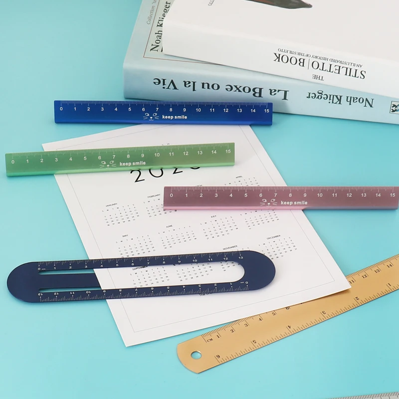 15cm Measuring Ruler For Students Multi-functional High-precision Stationery Bookmark Clip Ruler Aluminum Ruler Metal Ruler
15cm Measuring Ruler For Students Multi-functional High-precision Stationery Bookmark Clip Ruler Aluminum Ruler Metal Ruler